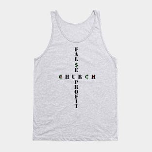 Church False Profit - False Prophets in the Church as a Business Tank Top